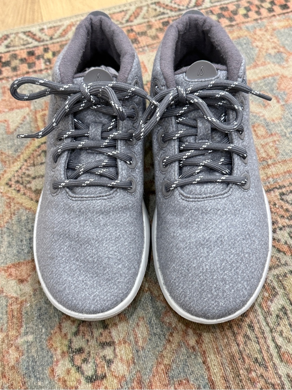 EUC allbirds Women's Gray Wool Runner-Up Sneakers